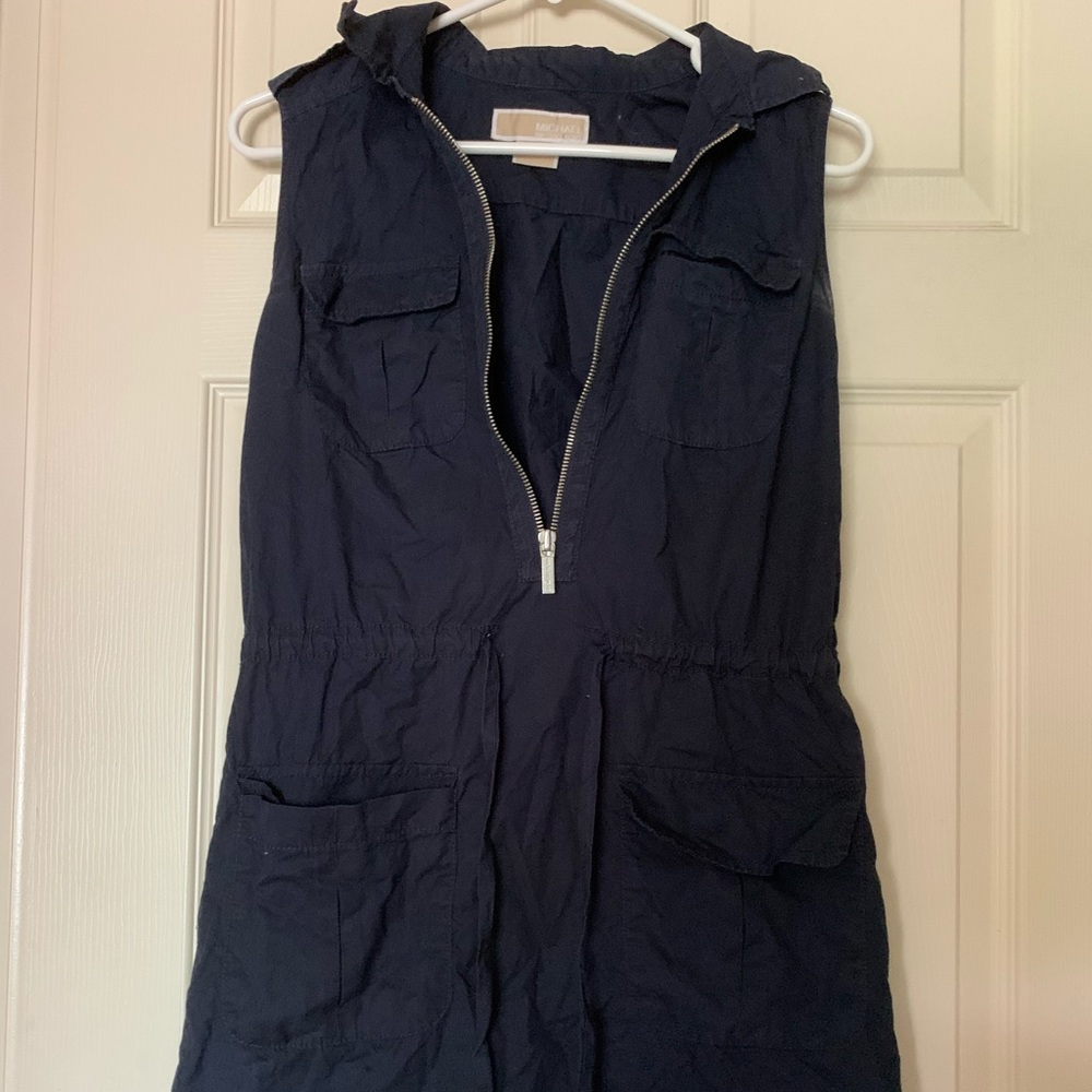 Michael Kors mid zip dress